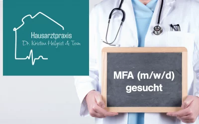 Medizinische Fachangestellte – MFA (m/w/d) gesucht
