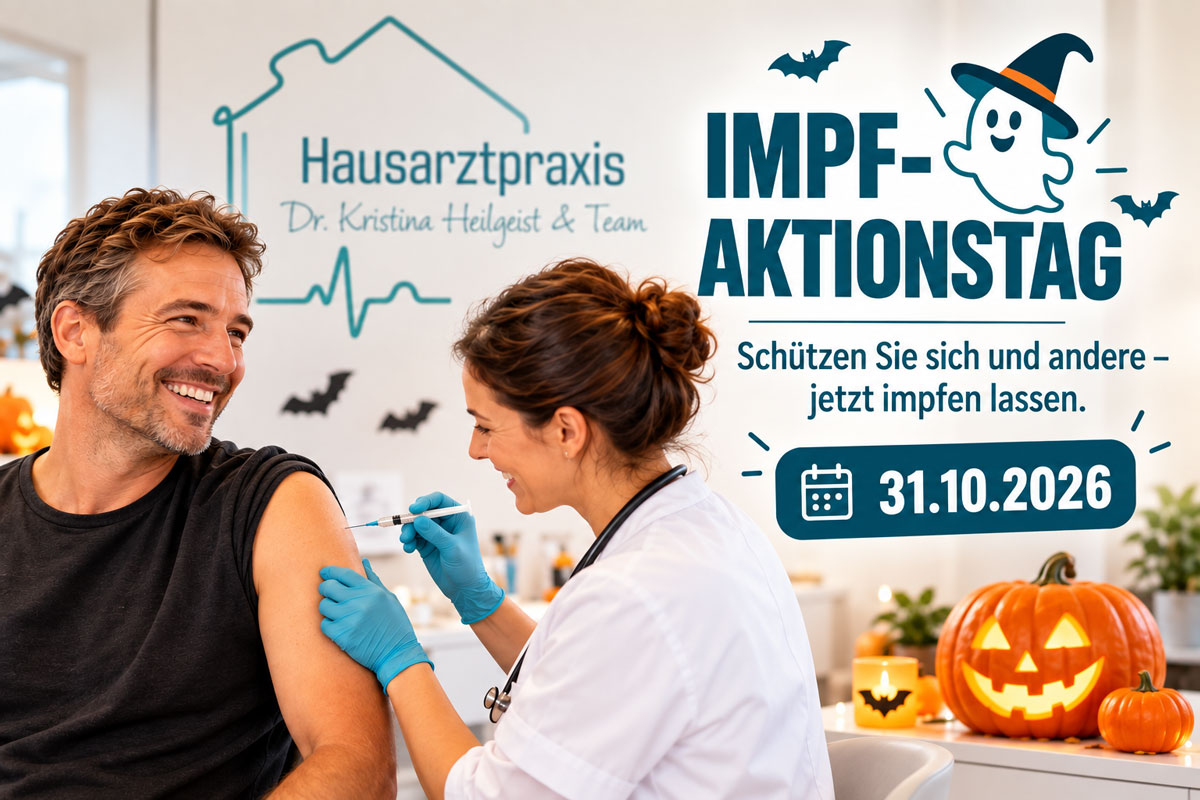 Grippe-Impfaktionstag am Samstag 31.10.2026